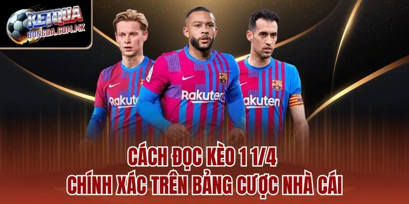 Cách đọc kèo 1 1/4 chính xác trên bảng cược nhà cái