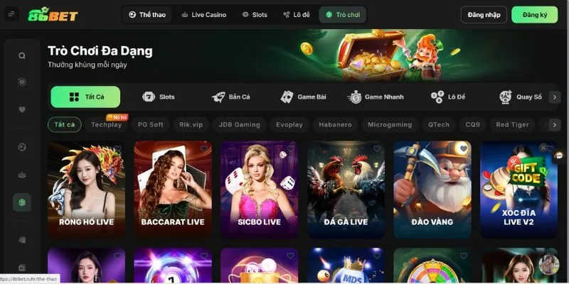 Điểm mạnh tạo nên dấu ấn riêng của 86bet