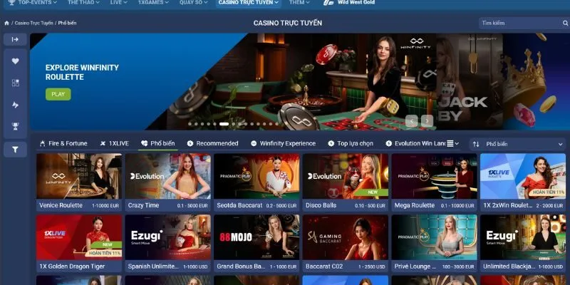 Giới thiệu thông tin chi tiết về nhà cái 1xbet