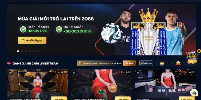 Khái quát sơ lược về cổng game ZO88