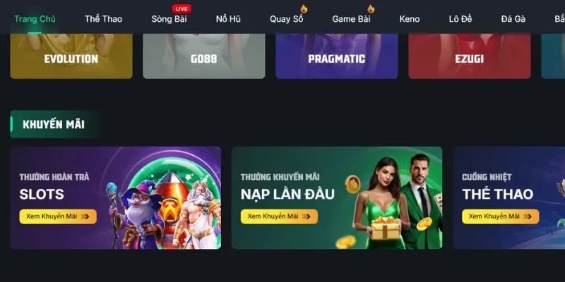 Những ưu đãi nổi bật đang được VN88 triển khai