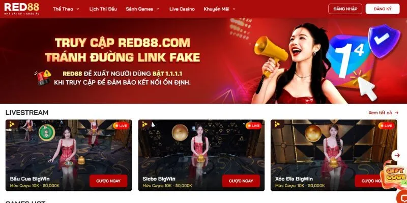 Red88 - Nền tảng giải trí trực tuyến nổi bật