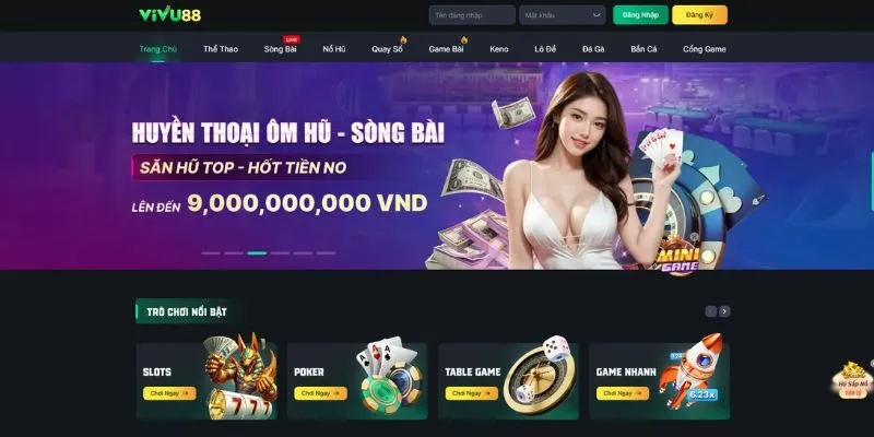 Vivu88 - Điểm đến cho người yêu game