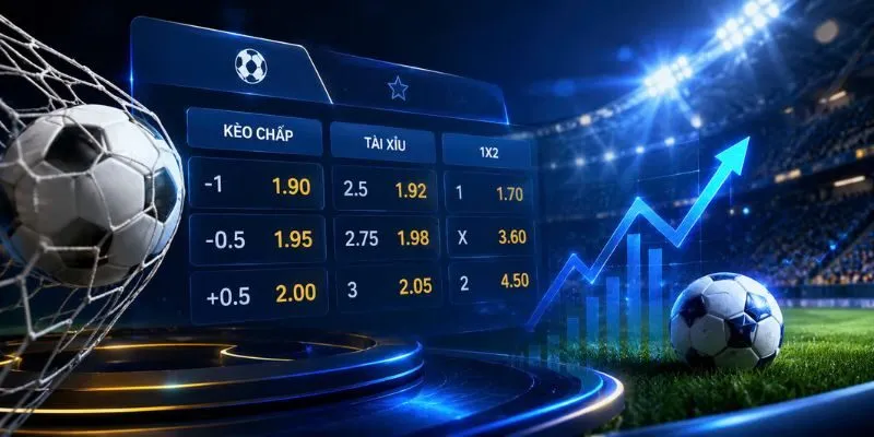 Các dạng kèo tài xỉu phổ biến nhất